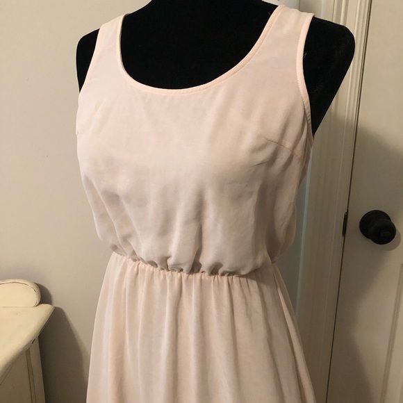 Doe + Rae ModCloth High Low dress with lace - Picture 4 of 11